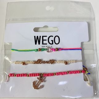 ウィゴー(WEGO)の新品未使用！未開封！WEGO ブレスレット(ブレスレット/バングル)