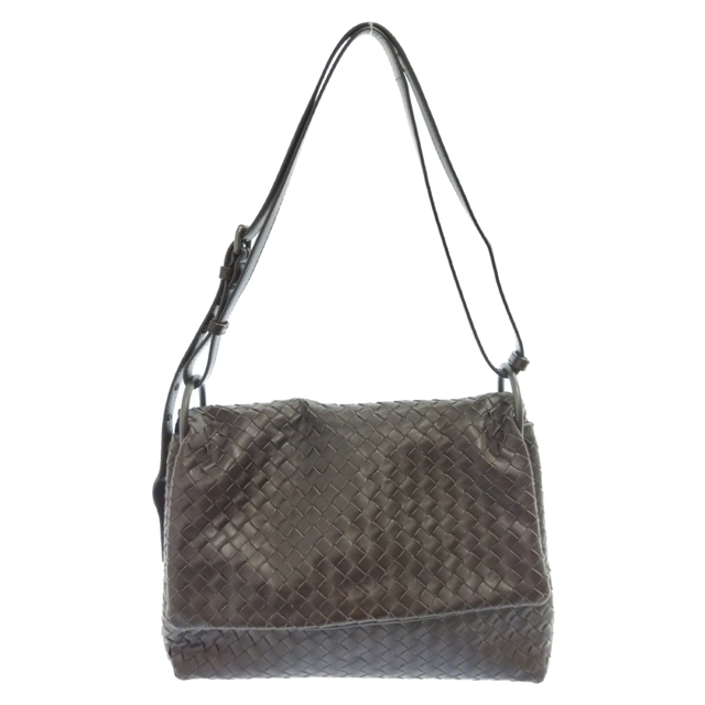 BOTTEGA VENETA ボッテガヴェネタ イントレチャート X-BODY BAG ボディバッグ ショルダーバッグ ブラウン