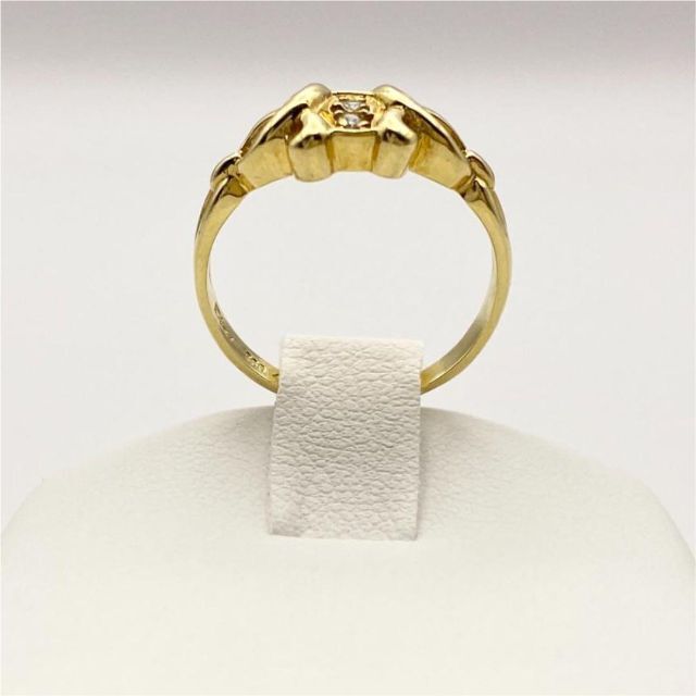 【極美品・9号】クリスチャンディオール リング 指輪 ゴールド ダイヤモンド