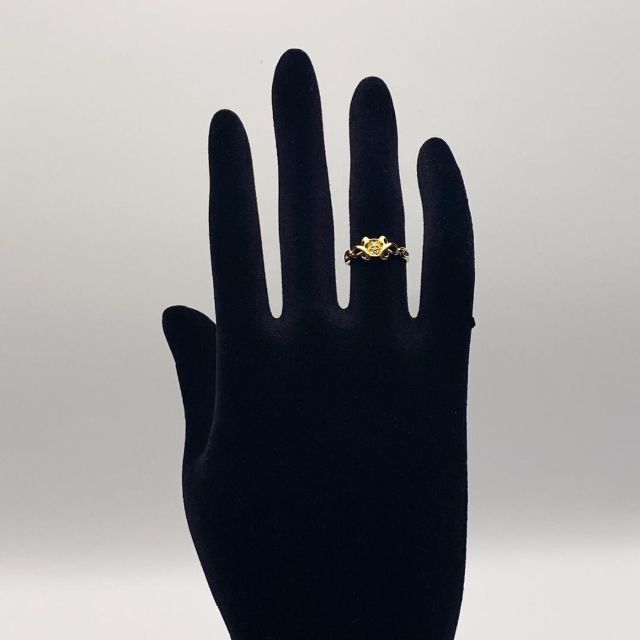 【極美品・9号】クリスチャンディオール リング 指輪 ゴールド ダイヤモンド