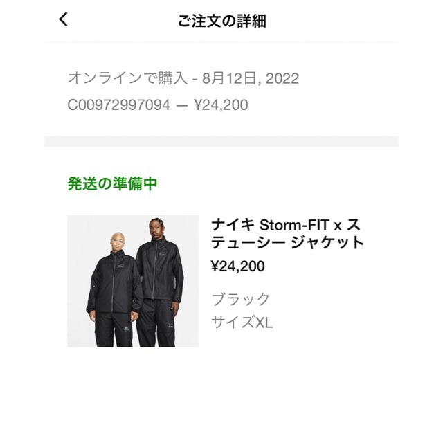 Stussy × Nike Storm-Fit Jacket "Black"