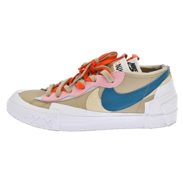 295センチワイズNIKE ナイキ ×KAWS×sacai BLAZER LOW Reed カウズ サカイ ブレーザーローリードローカットスニーカー マルチカラー DM7901-200