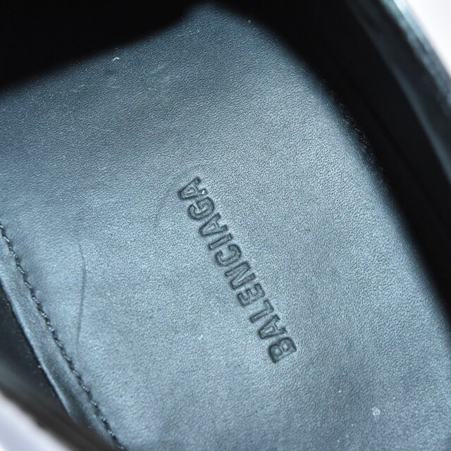 Balenciaga(バレンシアガ)のBALENCIAGA バレンシアガ BB LOGO DERBY BBロゴプレート ダービーシューズ ブラック 579664-WA8E1-BK1081 メンズの靴/シューズ(ドレス/ビジネス)の商品写真