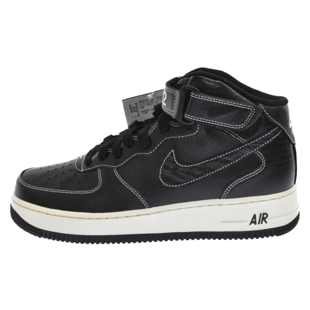 NIKE ナイキ AIR FORCE 1 MID 07 LV8 DV1029-010 エアフォースワン ハイカットスニーカー ブラック US9