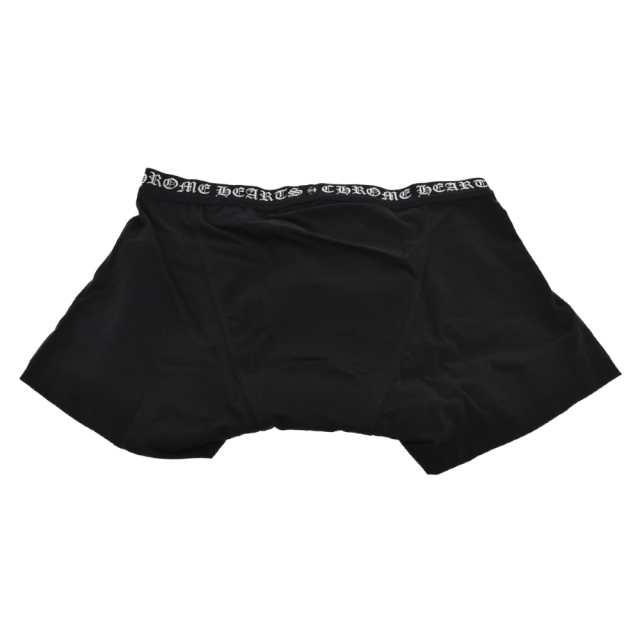 CHROME HEARTS クロムハーツ SHORT BOXER ショートボクサーパンツ ロゴプリント 下着 ブラック