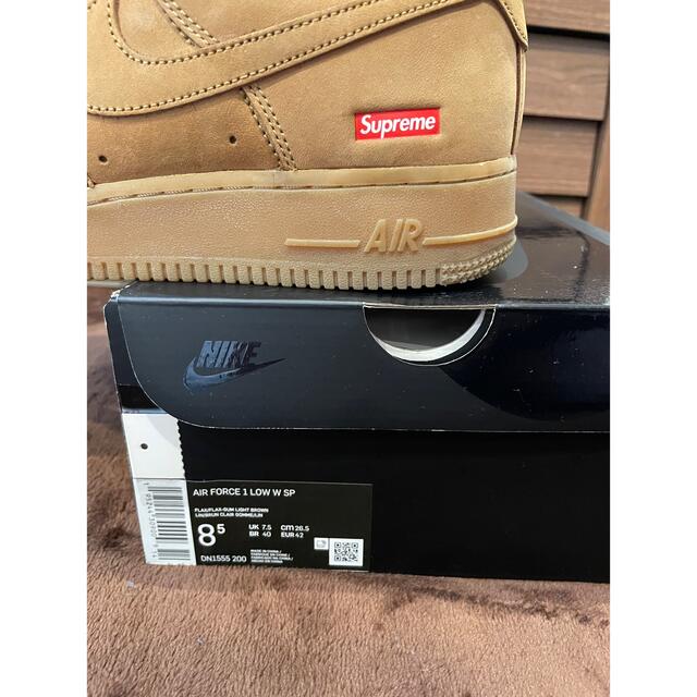 Supreme(シュプリーム)のsupreme Nike Air Force 1 low flax wheat メンズの靴/シューズ(スニーカー)の商品写真