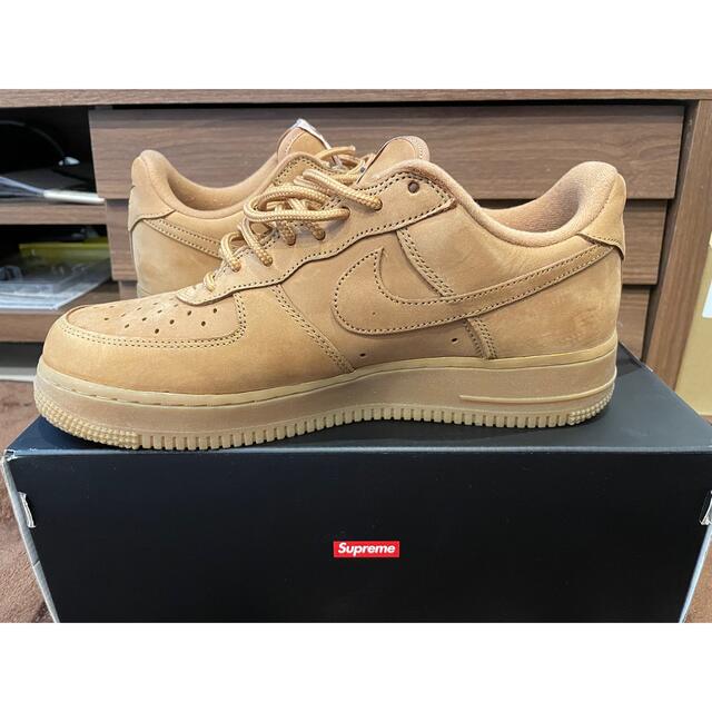 supreme Nike Air Force 1 low flax wheat 3