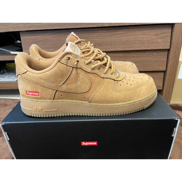 Supreme(シュプリーム)のsupreme Nike Air Force 1 low flax wheat メンズの靴/シューズ(スニーカー)の商品写真