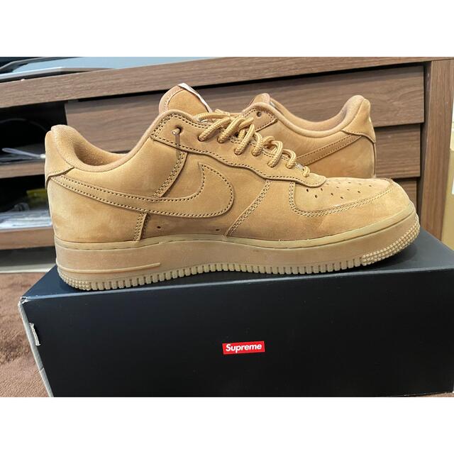 supreme Nike Air Force 1 low flax wheat 6