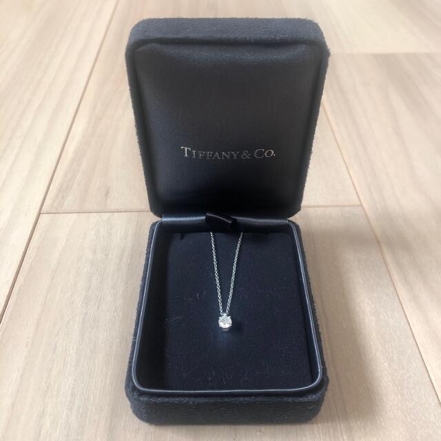 ティファニー ソリティア ダイヤネックレス 0.29ct