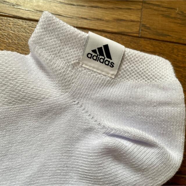 adidas(アディダス)のadidas アディダス アンクル　くるぶし　ソックス　しまむら　新品 レディースのレッグウェア(ソックス)の商品写真