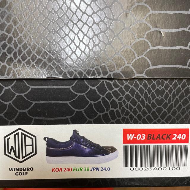 PEARLY GATES(パーリーゲイツ)のWINDBRO GOLF   スポーツ/アウトドアのゴルフ(シューズ)の商品写真