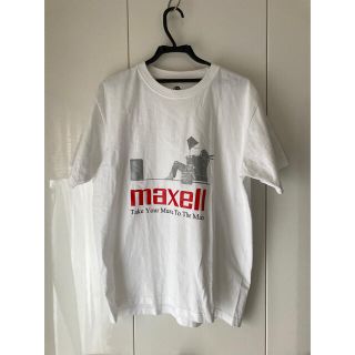 アダムエロぺ(Adam et Rope')のmaxell ロゴTシャツ　オーバーサイズ(シャツ)