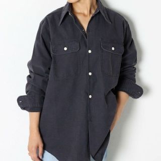 マディソンブルー(MADISONBLUE)のMADISON BLUE　HAMPTON BACK SATIN SHIRT(シャツ/ブラウス(長袖/七分))