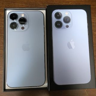 アイフォーン(iPhone)のiPhone 13 Pro 256GB シエラブルー 美品(スマートフォン本体)