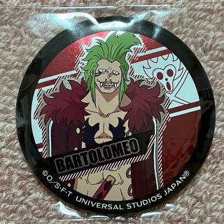 ユニバーサルスタジオジャパン(USJ)のUSJ ONE PIECE 缶バッジ バルトロメオ(バッジ/ピンバッジ)