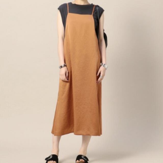 UNITED ARROWS サテンキャミソールワンピース 2