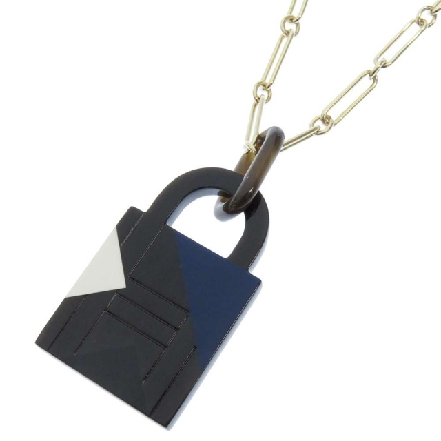 H - エルメス ネックレス アミュレット ラッカー パドロック