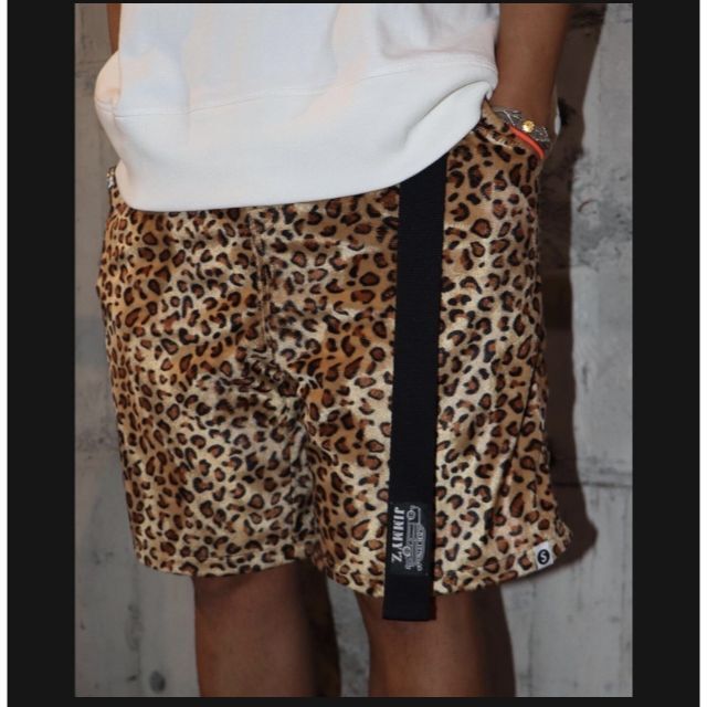 SAPEur サプール × JIMMY'Z LEOPARD SHORTS