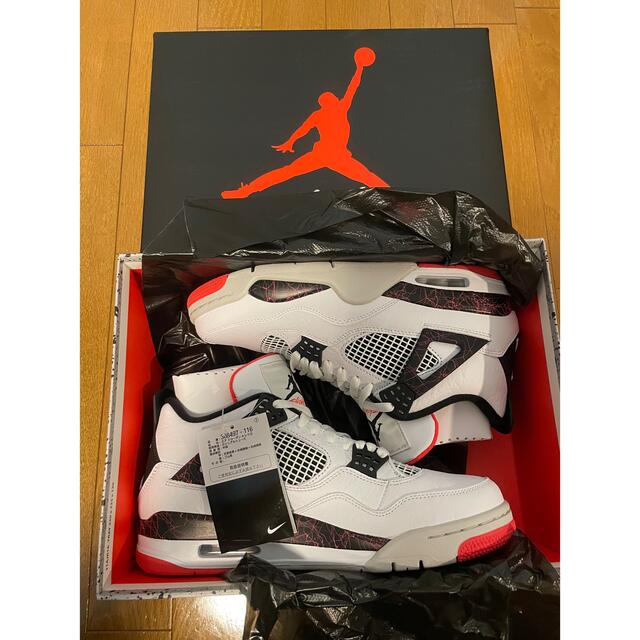 靴/シューズAIR JORDAN 4 RETRO FLIGHT NOSTALGIA