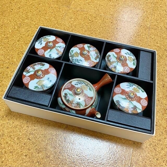 【新品未使用】カガミクリスタル　冷茶碗