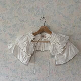 ロキエ(Lochie)の【papier】enfant holder blouse / white (つけ襟)