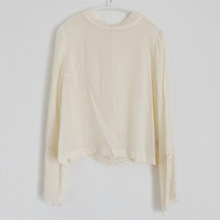 ザラ(ZARA)のSpick & Span サテン シースルー ブラウス(シャツ/ブラウス(長袖/七分))