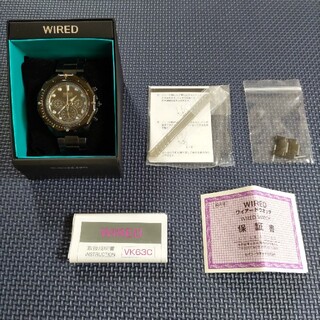 ワイアード(WIRED)のWIRED 腕時計 VK63C(腕時計(アナログ))