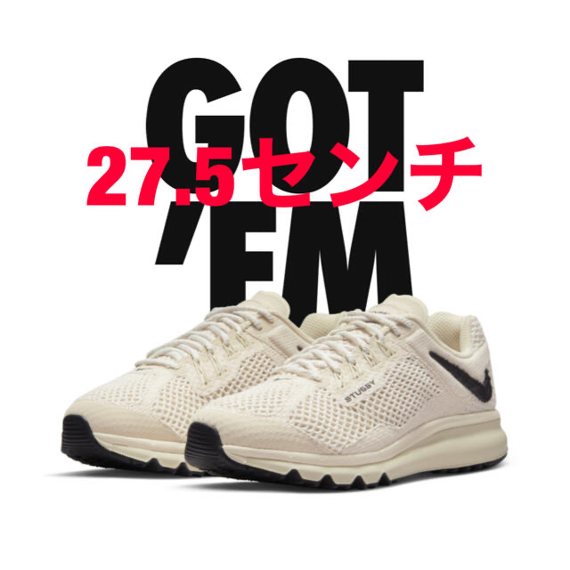 NIKE×Stussy AirMax2013 Fossil 27cm