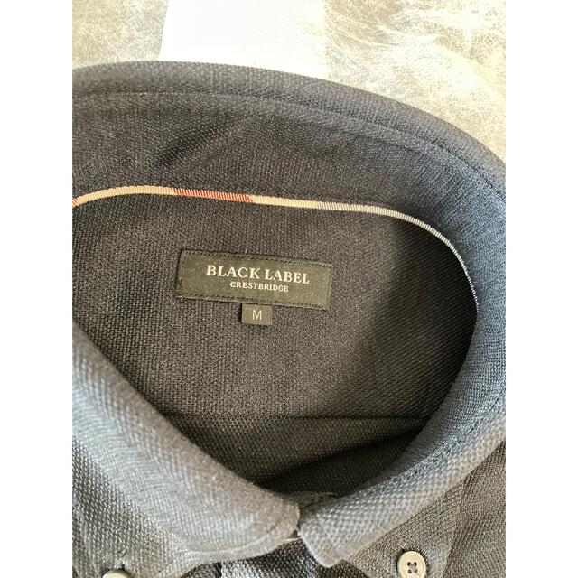 【新品、未使用】ブラックレーベルクレストブリッジ　半袖　シャツ　ブラック　M