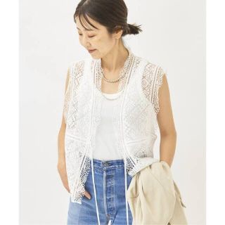 プラージュ(Plage)の♡新品♡Plage 【R’IAM】リバーレース ブラウス(シャツ/ブラウス(半袖/袖なし))