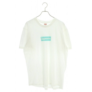 シュプリーム(Supreme)のシュプリーム ×ティファニー/TIFFANY&Co. 21SS Box Logo Tee ボックスロゴTシャツ メンズ L(Tシャツ/カットソー(半袖/袖なし))