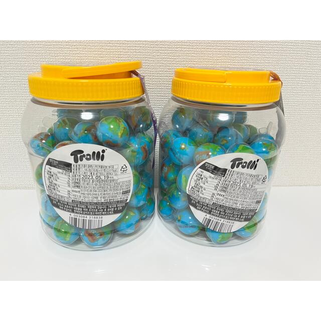 【お盆セール！】正規品⭐︎地球グミ 61個×2 セット！Trolli トローリー 食品/飲料/酒の食品(菓子/デザート)の商品写真