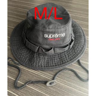 シュプリーム(Supreme)のSupreme Contrast Boonie Bucket Hat Black(ハット)