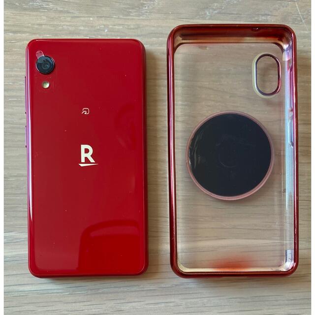 Rakuten(ラクテン)のRakuten Mini クリムゾンレッド スマホ/家電/カメラのスマートフォン/携帯電話(スマートフォン本体)の商品写真