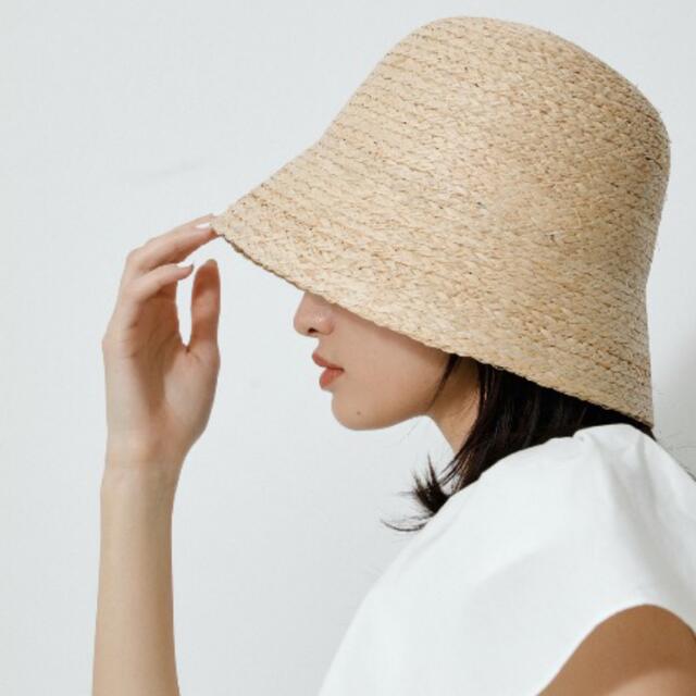 AZUL by moussy アズールバイマウジー RAFFIA BUCKET HAT/ラフィアバケットハットの通販 by mama's shop｜ アズールバイマウジーならラクマ