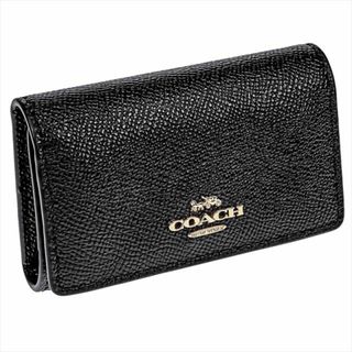 コーチ(COACH)のコーチ COACH キーケース 76741 BLACK レザー(キーケース)