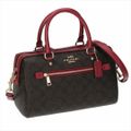 コーチ COACH ハンドバッグ 83607 Brown 1941 Red P…