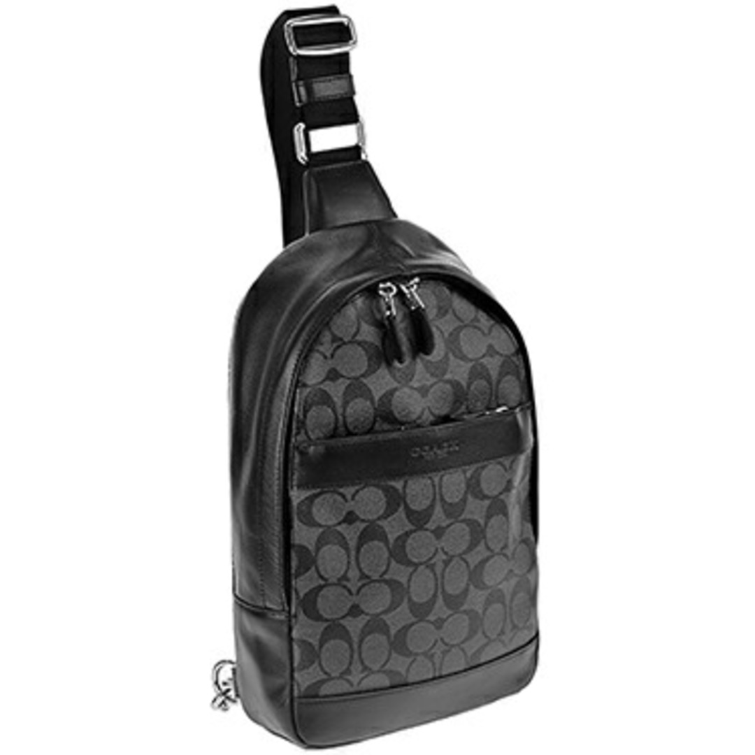 COACH(コーチ)のコーチ COACH ボディバッグ Charles Pack Sig Pvc F54787 CQ/BK レディースのバッグ(ボディバッグ/ウエストポーチ)の商品写真