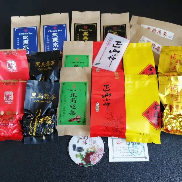 中国人気茶葉【各商品2包/計18包】 小袋包装中国茶 お得な飲み比べセット℘ 食品/飲料/酒の飲料(茶)の商品写真