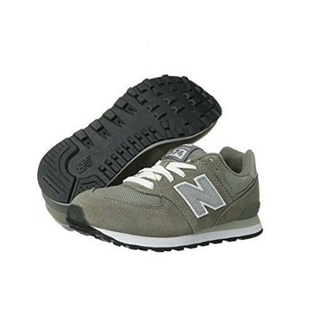 New Balance(ニューバランス)の杏様専用・ニューバランス KL574GSG グレーUS4 ・22cm・Ｍ レディースの靴/シューズ(スニーカー)の商品写真