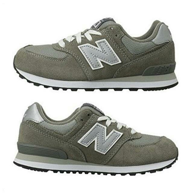 New Balance(ニューバランス)の杏様専用・ニューバランス KL574GSG グレーUS4 ・22cm・Ｍ レディースの靴/シューズ(スニーカー)の商品写真