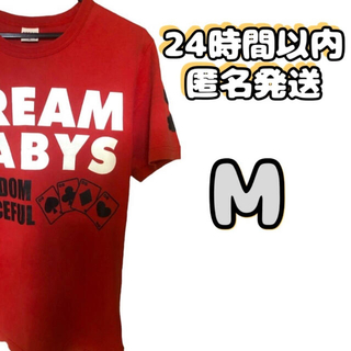 ドリームベイビーズ(DREAMBABYS)のTシャツ DREAM BABYS 古着 赤 レディース(Tシャツ(半袖/袖なし))