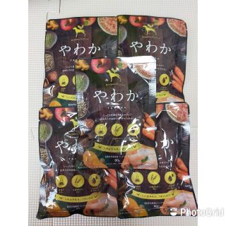 やわか　5袋　「九州産華味鳥」100%使用　Premium Dogfood(ペットフード)