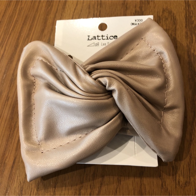 Lattice(ラティス)のLattice  エコレザー デフトバン  ピンク  ラティス  レディースのヘアアクセサリー(その他)の商品写真