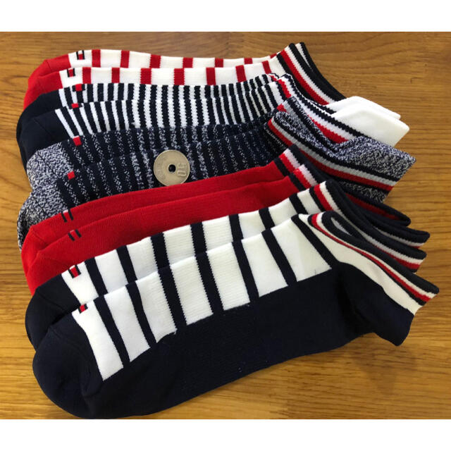 TOMMY HILFIGER(トミーヒルフィガー)の新品トミーヒルフィガーTOMMY HILFIGERレディース5足セット301 レディースのレッグウェア(ソックス)の商品写真