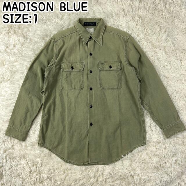 ✨美品✨マディソンブルー HAMPTON BACK SATIN SHIRT