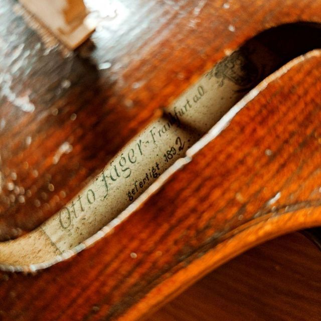 【希少材極響音】Otto Fager 3/4 バイオリン 1892 楽器の弦楽器(ヴァイオリン)の商品写真