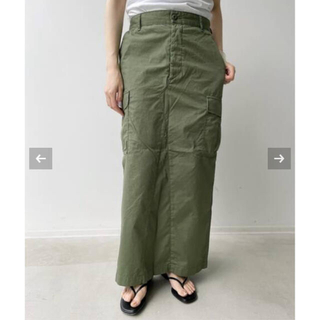 アパルトモンドゥーズィエムクラス(L'Appartement DEUXIEME CLASSE)の 【CIOTA / シオタ】Cargo Maxi Skirt(ロングスカート)