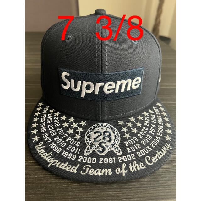 Supreme Undisputed Box Logo New Era Navy